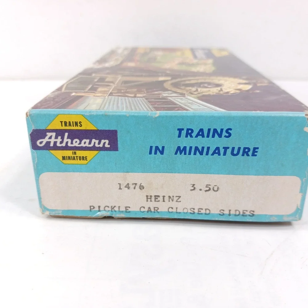 Athearn HO Scale Heinz 57 Varieties Pickle Tank Car Closed Sides 1476 Yellow